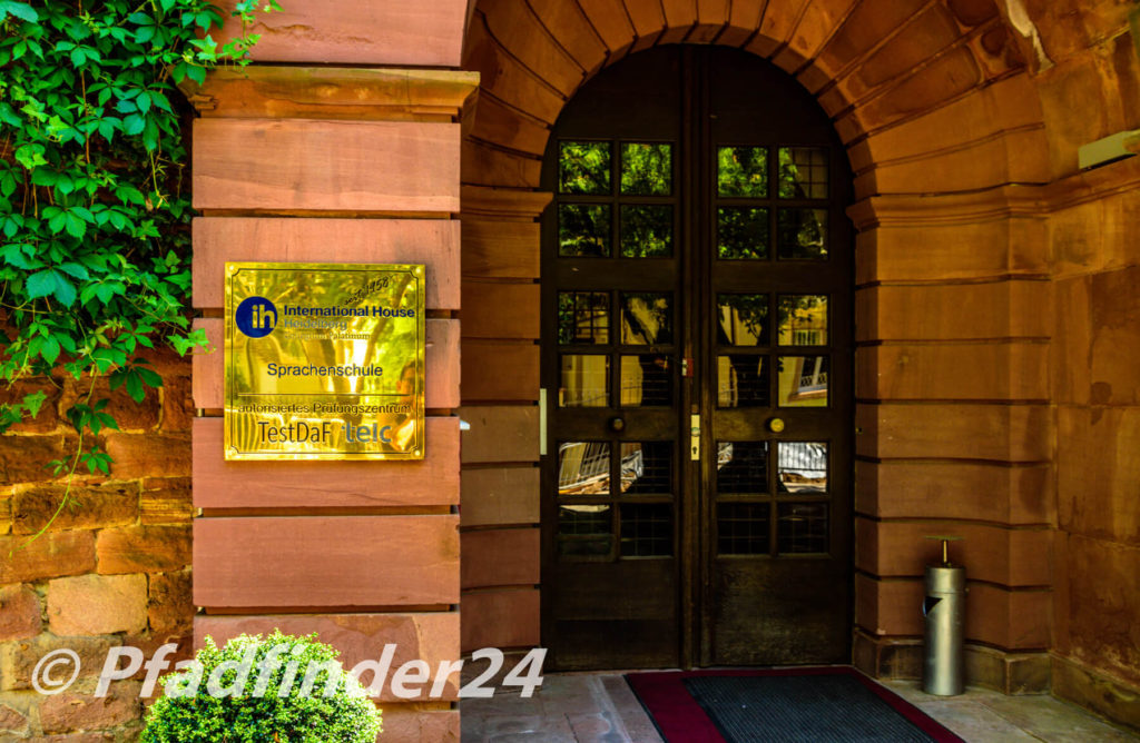 ハイデルベルクの語学学校、International Houseの入り口